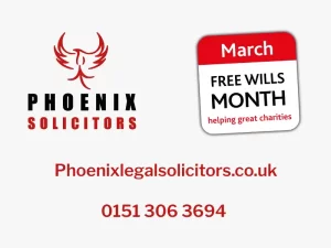 Phoenix Legal Solicitors are Participating in Free Wills Month in March 2024