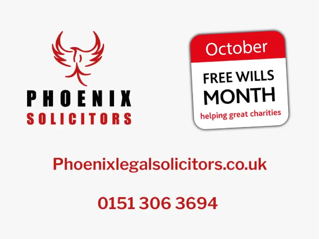 Phoenix Legal Participating in Free Wills Month October 2025