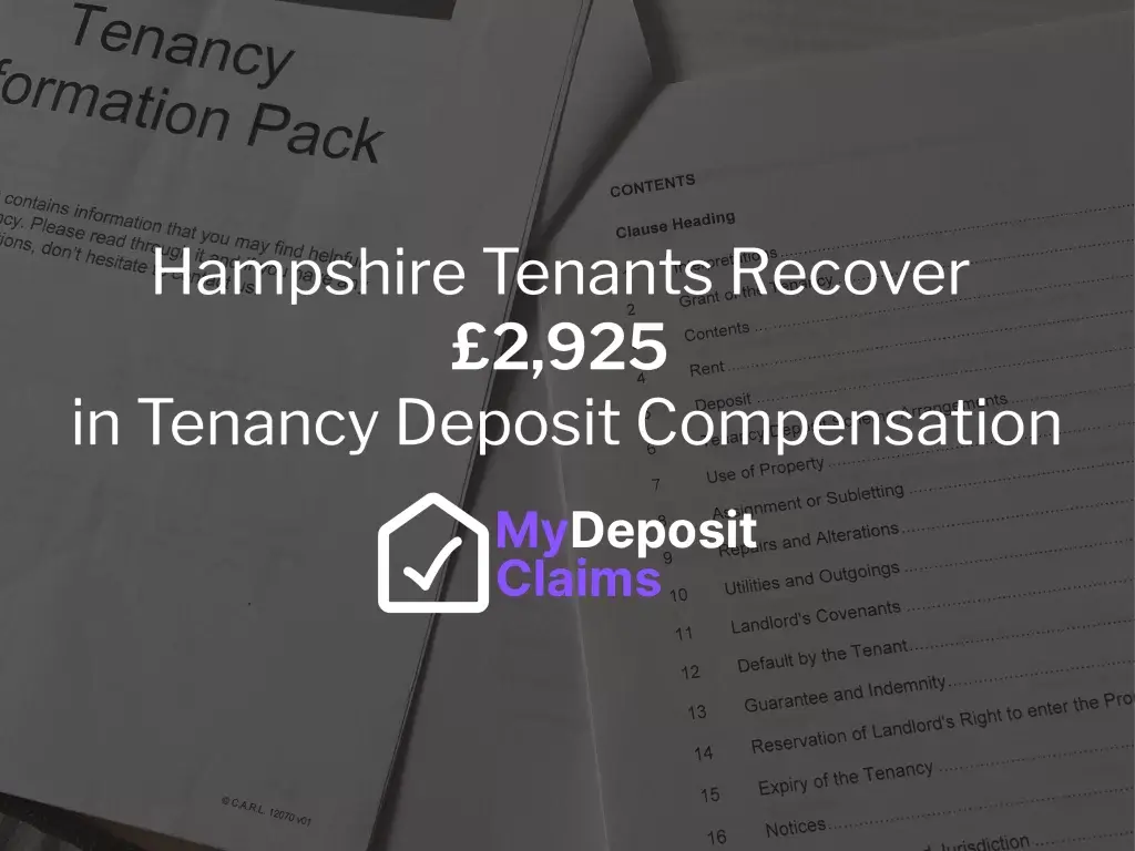 Phoenix Solicitors recover £2,925 in Tenancy Deposit Claim
