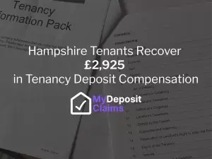 Phoenix Solicitors recover £2,925 in Tenancy Deposit Claim